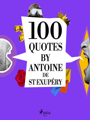 cover image of 100 Quotes by Antoine de St Exupéry